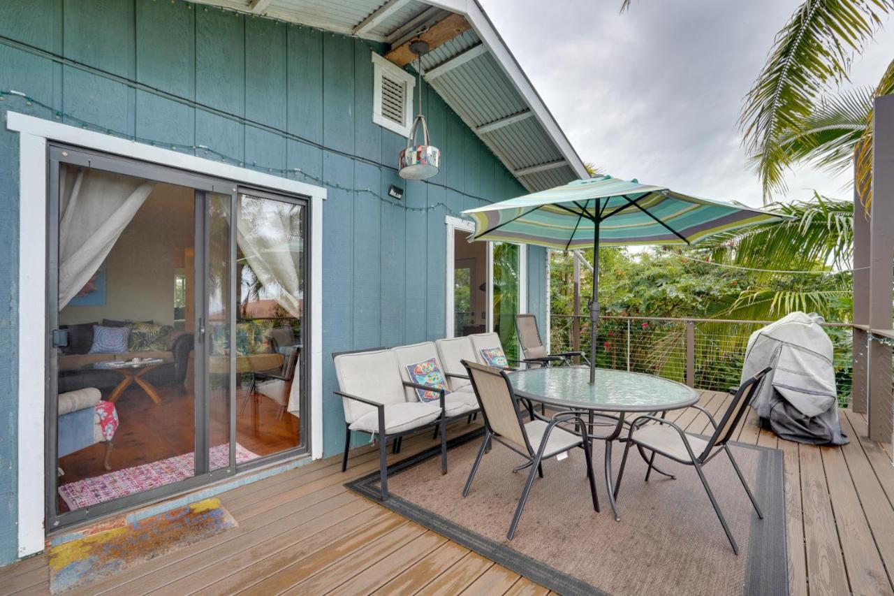 Breezy Kailua-Kona Bungalow With Lanai And Ocean View! Exterior photo